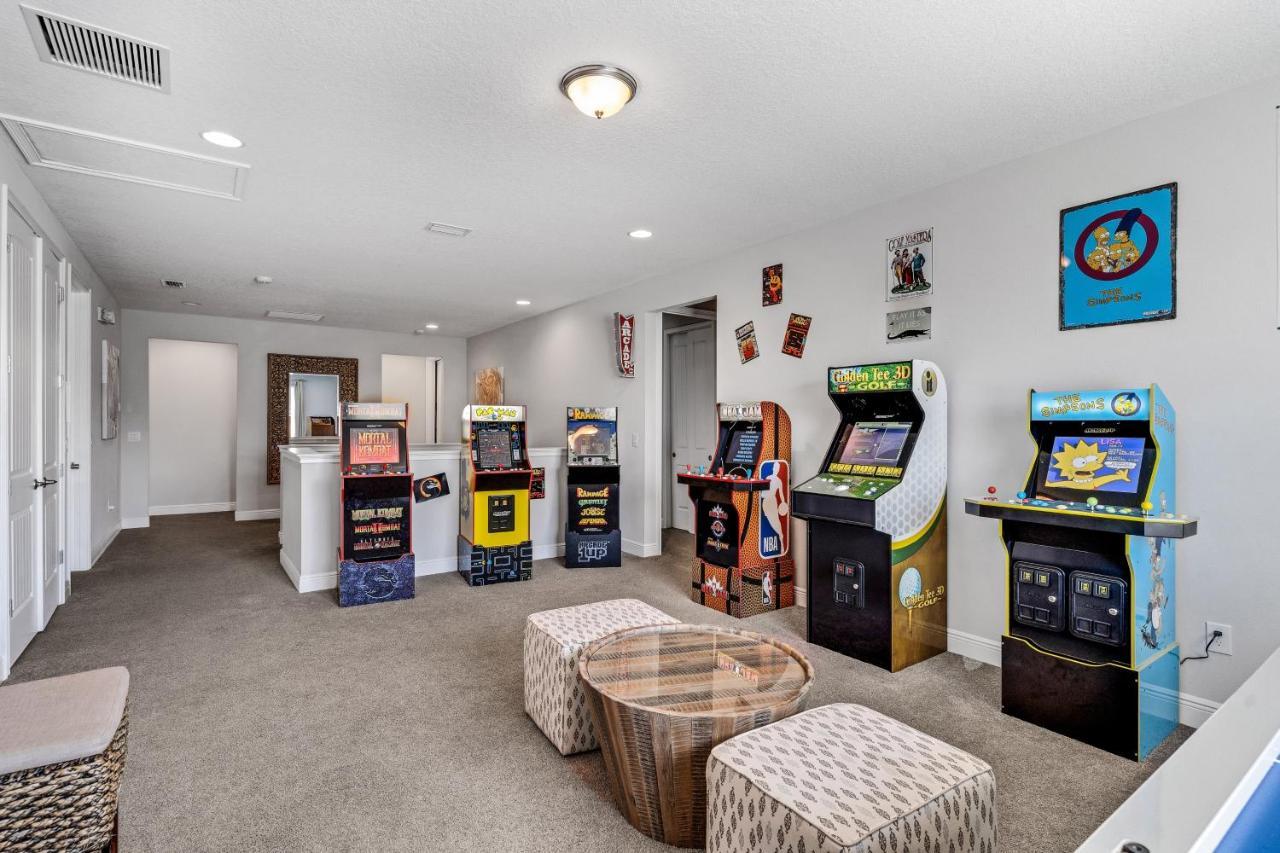Spacious 8 Bdr Family Home With Arcades And Free Pool Heat Орландо Екстер'єр фото
